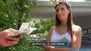 POV പാർക്ക് fuck with cute യൂറോപ്യൻ അമേച്വർ