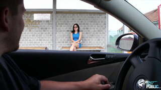 ���ൃത്തികെട്ട ഡാ picking ഏകാന്തമായ പിള്ള ബസ് സ്റ്റേഷന്, showing her how cool is പൊതു fuck in nature