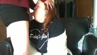 Kasar cum dina sungut mah gedé beban