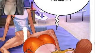 Narrating and cachondeandome with an anime Mi tia അദ്ധ്യായം 8